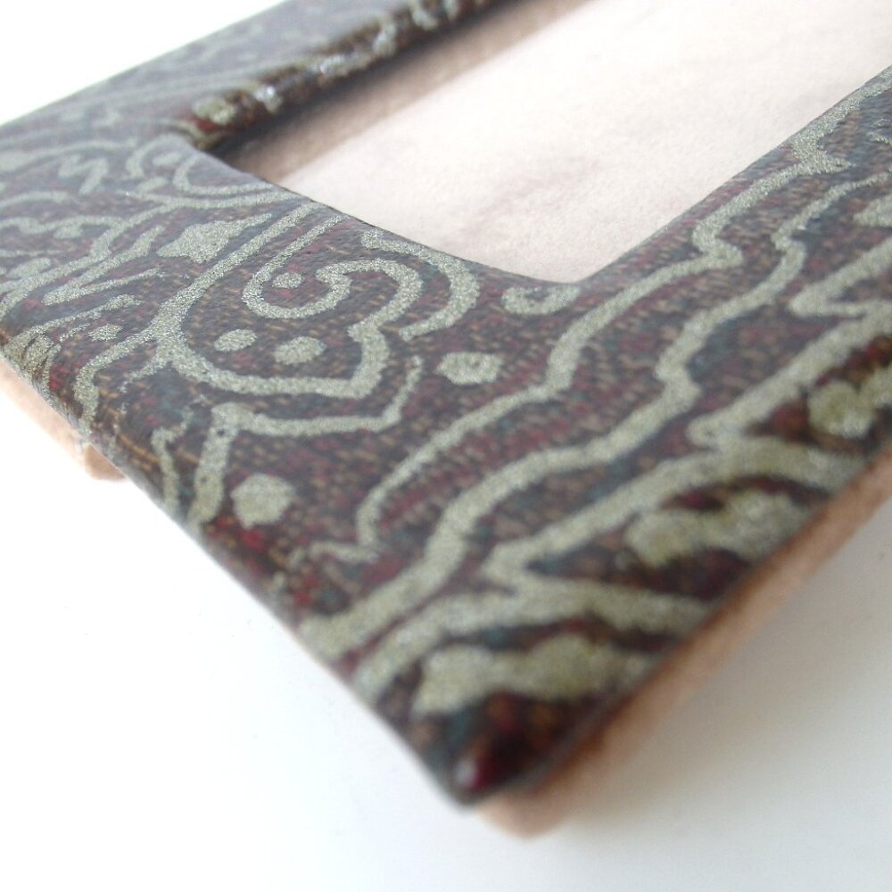 Authentic ETRO Photo frame Photo case suede [Used] - Picture 6 of 6